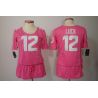 Cheap Andrew Luck Colts Jersey #12 Pink From China BCA Dress