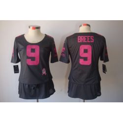 Cheap Drew Brees Saints Jersey #9 Grey From China BCA Dress