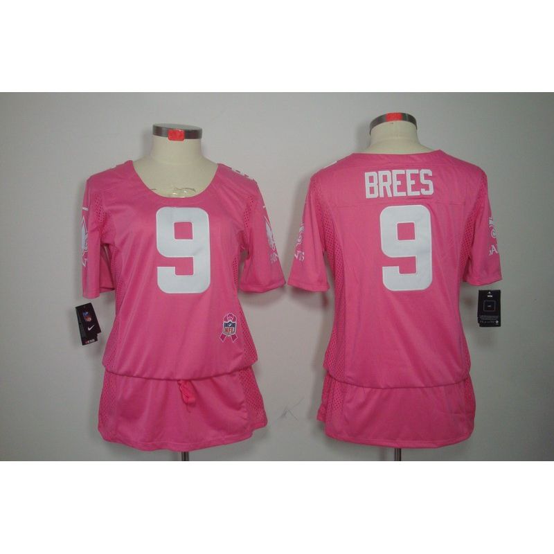 Cheap Drew Brees Saints Jersey #9 Pink From China BCA Dress Cheap Drew Brees Saints Jersey #9 Pink From China BCA Dress