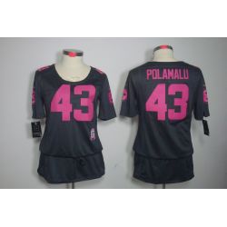Cheap Troy Polamalu Steelers Jersey #43 Grey From China BCA Dress
