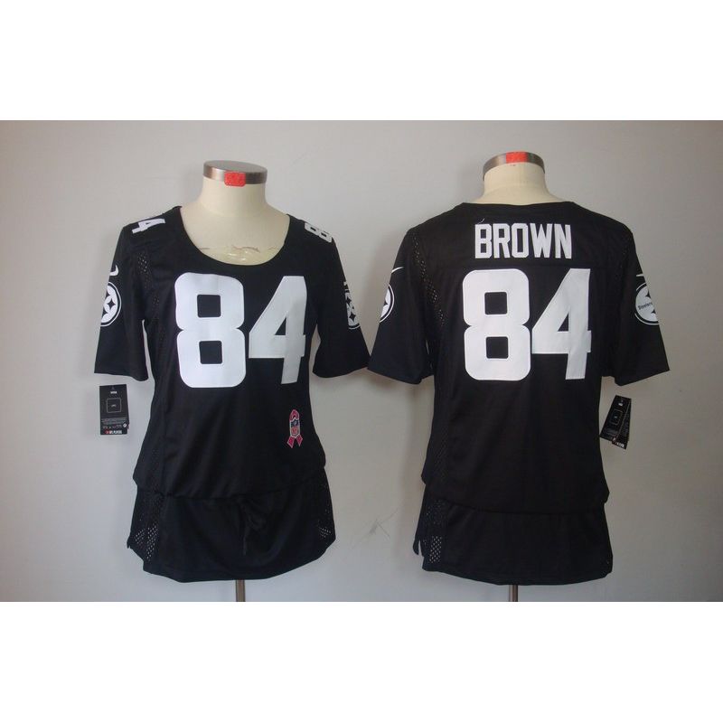 Cheap Antonio Brown Steelers Jersey #84 Black From China BCA Dress
