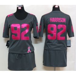 Cheap James Harrison Steelers Jersey #92 Grey From China BCA Dress