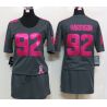 Cheap James Harrison Steelers Jersey #92 Grey From China BCA Dress