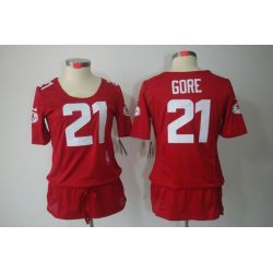 Cheap Frank Gore 49ers Jersey #21 Red From China BCA Dress