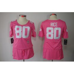 Cheap Jerry Rice 49ers Jersey #80 Pink From China BCA Dress