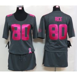 Cheap Jerry Rice 49ers Jersey #80 Grey From China BCA Dress