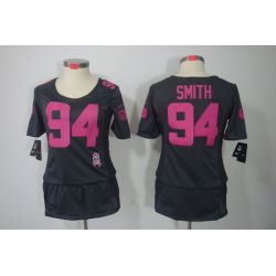 Cheap Justin Smith 49ers Jersey #94 Grey From China BCA Dress