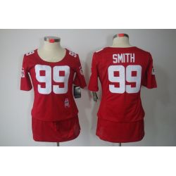 Cheap Aldon Smith 49ers Jersey #99 Red From China BCA Dress