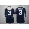 Cheap Russell Wilson Seahawks Jersey #3 Blue From China BCA Dress