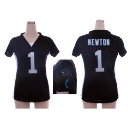 Cheap Cam Newton Panthers Jersey #1 Black From China Draft Him II Top