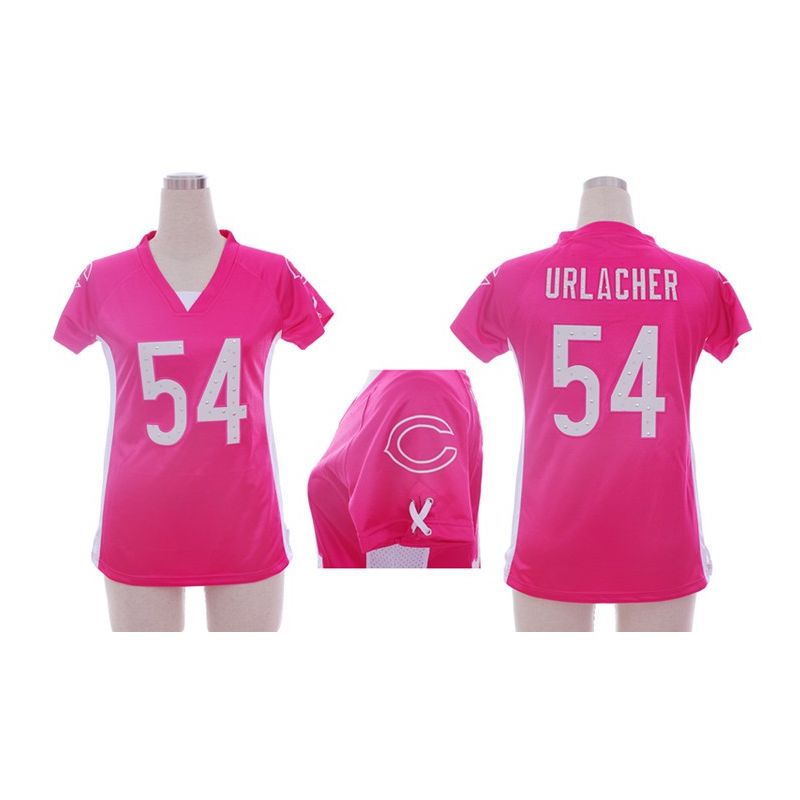 Cheap Brian Urlacher Bears Jersey #54 Pink From China Draft Him II Top Cheap Brian Urlacher Bears Jersey #54 Pink From China Draft Him II Top