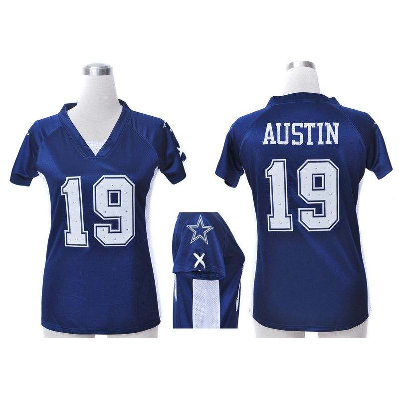 Cheap Miles Austin Cowboys Jersey #19 Blue From China Draft Him II Top