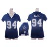 Cheap DeMarcus Ware Cowboys Jersey #94 Blue From China Draft Him II Top