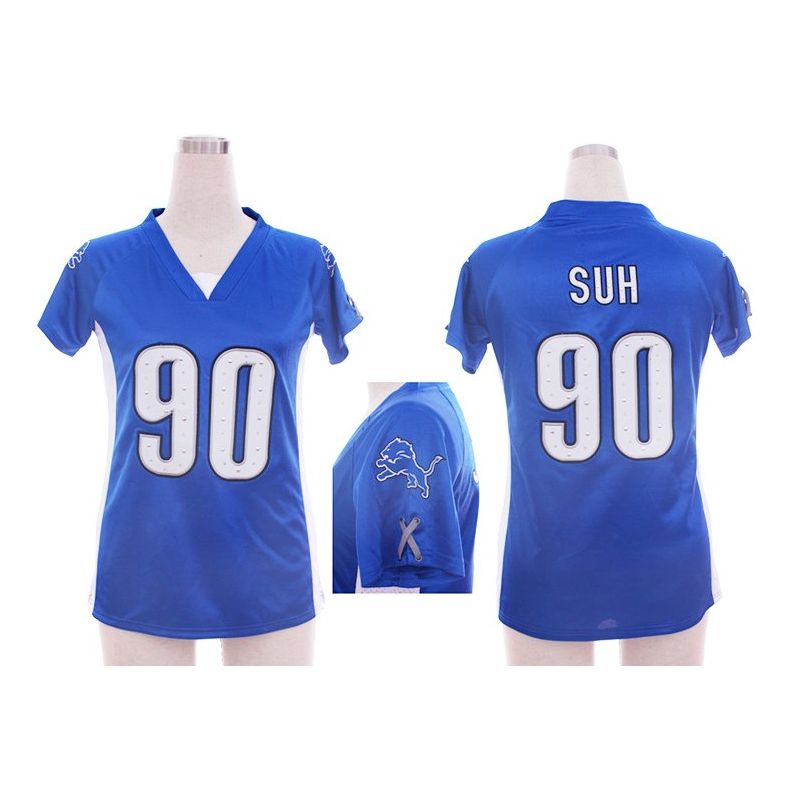 Cheap Ndamukong Suh Lions Jersey #90 Blue From China Draft Him II Top Cheap Ndamukong Suh Lions Jersey #90 Blue From China Draft Him II Top
