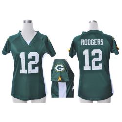 Cheap Aaron Rodgers Packers Jersey #12 Green From China Draft Him II Top