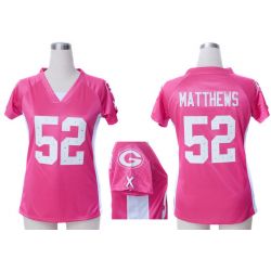 Cheap Clay Matthews Packers Jersey #52 Pink From China Draft Him II Top