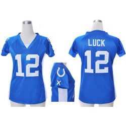 Cheap Andrew Luck Colts Jersey #12 Blue From China Draft Him II Top