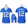 Cheap Andrew Luck Colts Jersey #12 Blue From China Draft Him II Top