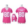 Cheap Victor Cruz Giants Jersey #80 Pink From China Draft Him II Top