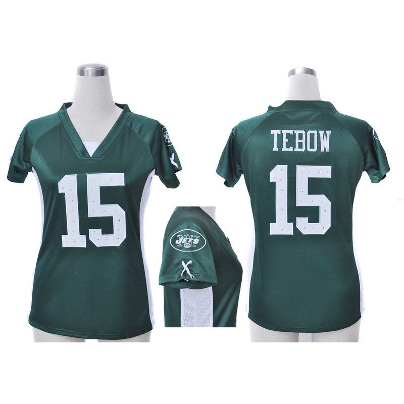 Cheap Tim Tebow Jets Jersey #15 Green From China Draft Him II Top