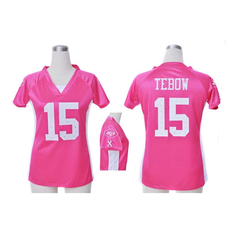 Cheap Tim Tebow Jets Jersey #15 Pink From China Draft Him II Top