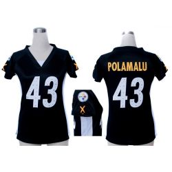 Cheap Troy Polamalu Steelers Jersey #43 Black From China Draft Him II Top