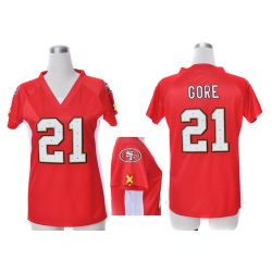 Cheap Frank Gore 49ers Jersey #21 Red From China Draft Him II Top