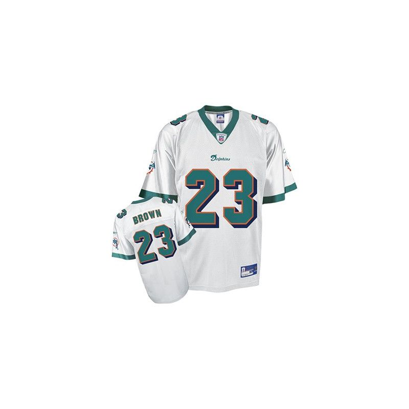 Cheap Ronnie Brown Dolphins Jersey #23 White From China Cheap Ronnie Brown Dolphins Jersey #23 White From China