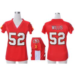 Cheap Patrick Willis 49ers Jersey #52 Red From China Draft Him II Top