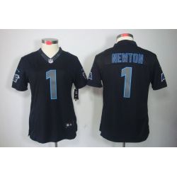 Cheap Cam Newton Panthers Jersey #1 Black From China Impact Limited