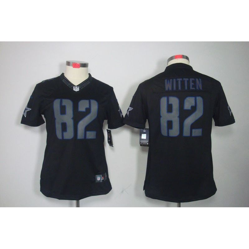 Cheap Jason Witten Cowboys Jersey #82 Black From China Impact Limited