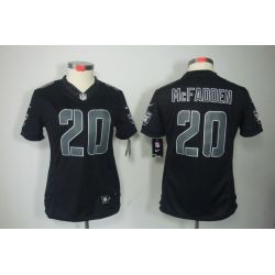 Cheap Darren McFadden Raiders Jersey #20 Black From China Impact Limited
