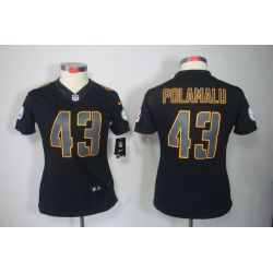 Cheap Troy Polamalu Steelers Jersey #43 Black From China Impact Limited