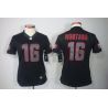 Cheap Joe Montana 49ers Jersey #16 Black From China Impact Limited