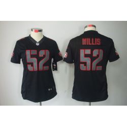Cheap Patrick Willis 49ers Jersey #52 Black From China Impact Limited