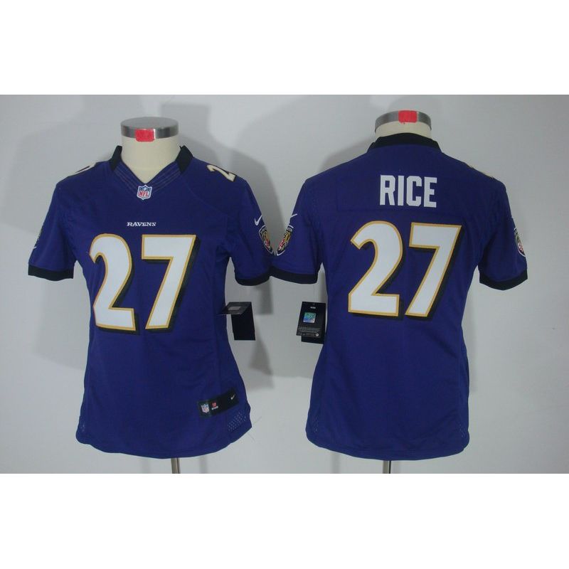 Cheap Ray Rice Ravens Jersey #27 Purple From China Limited