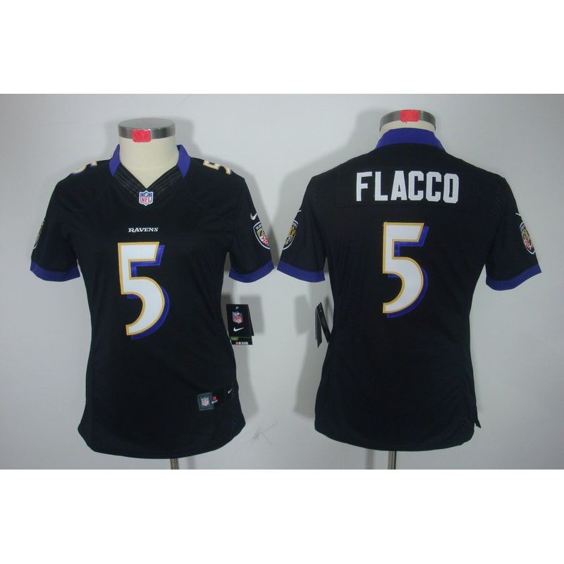 Cheap Joe Flacco Ravens Jersey #5 Black From China Limited