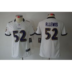 Cheap Ray Lewis Ravens Jersey #52 White From China Limited