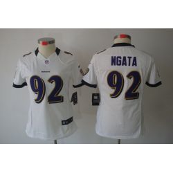 Cheap Haloti Ngata Ravens Jersey #92 White From China Limited