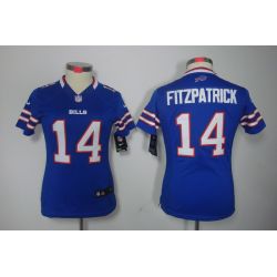 Cheap Ryan Fitzpatrick Bills Jersey #14 Blue From China Limited