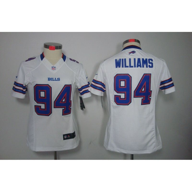 Cheap Mario Williams Bills Jersey #94 White From China Limited Cheap Mario Williams Bills Jersey #94 White From China Limited