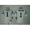 Cheap Cam Newton Panthers Jersey #1 White From China Limited