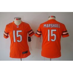Cheap Brandon Marshall Bears Jersey #15 Orange From China Limited