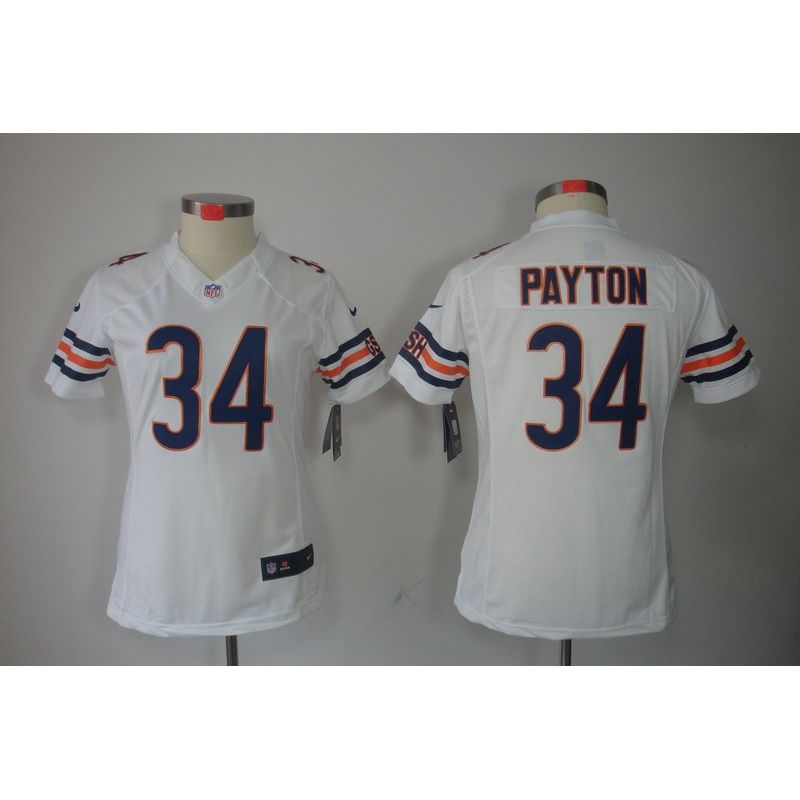 Cheap Walter Payton Bears Jersey #34 White From China Limited