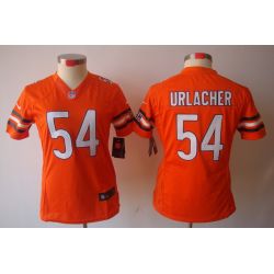 Cheap Brian Urlacher Bears Jersey #54 Orange From China Limited