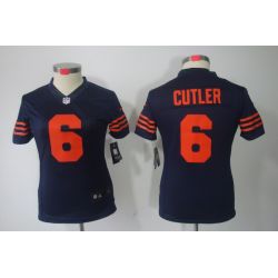Cheap Jay Cutler Bears Jersey #6 Blue Orange Number From China Limited