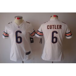 Cheap Jay Cutler Bears Jersey #6 White From China Limited