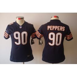 Cheap Julius Peppers Bears Jersey #90 Blue From China Limited