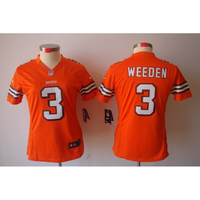 Cheap Brandon Weeden Browns Jersey #3 Orange From China Limited Cheap Brandon Weeden Browns Jersey #3 Orange From China Limited
