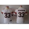 Cheap Trent Richardson Browns Jersey #33 White From China Limited